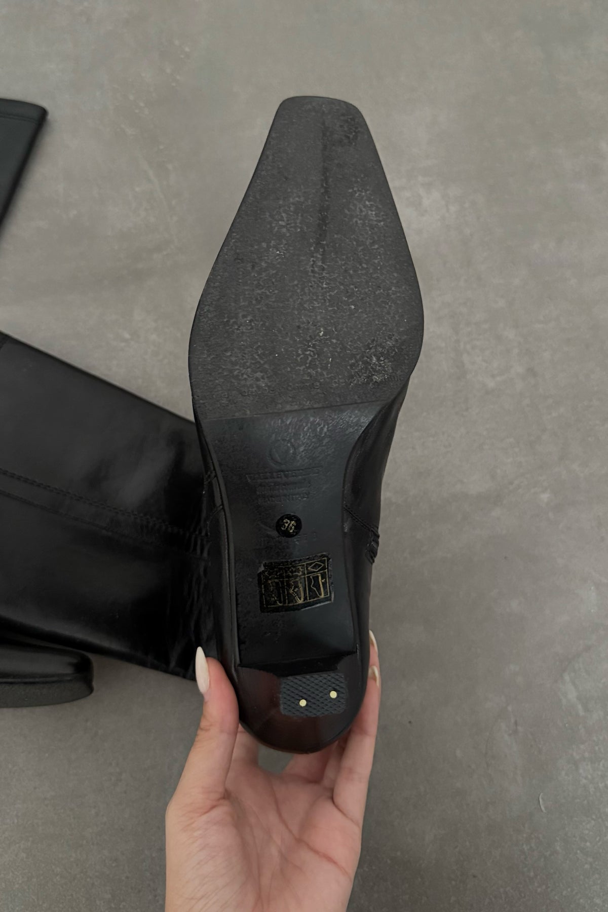 Stivali vintage in 100% vera pelle - N.36