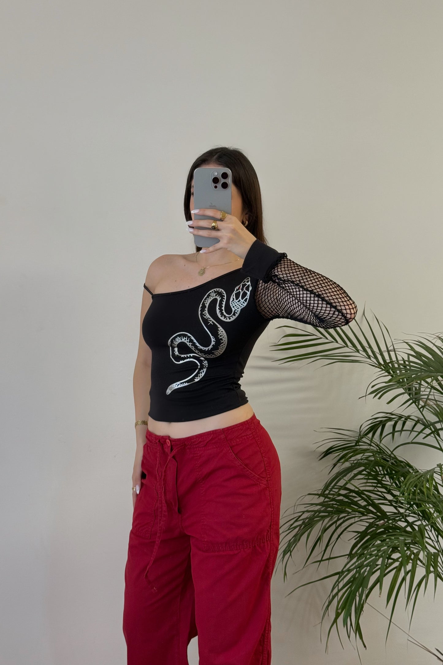 Y2K Snake T-shirt