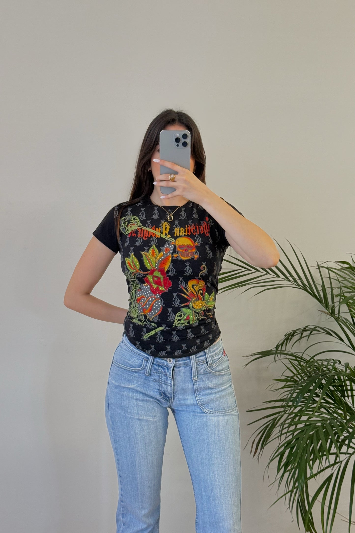 Christian Audigier Y2K T-shirt