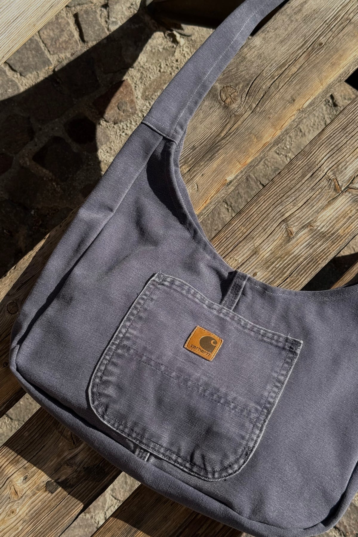 Sling Bag Carhartt Reworked - Grigio Violaceo