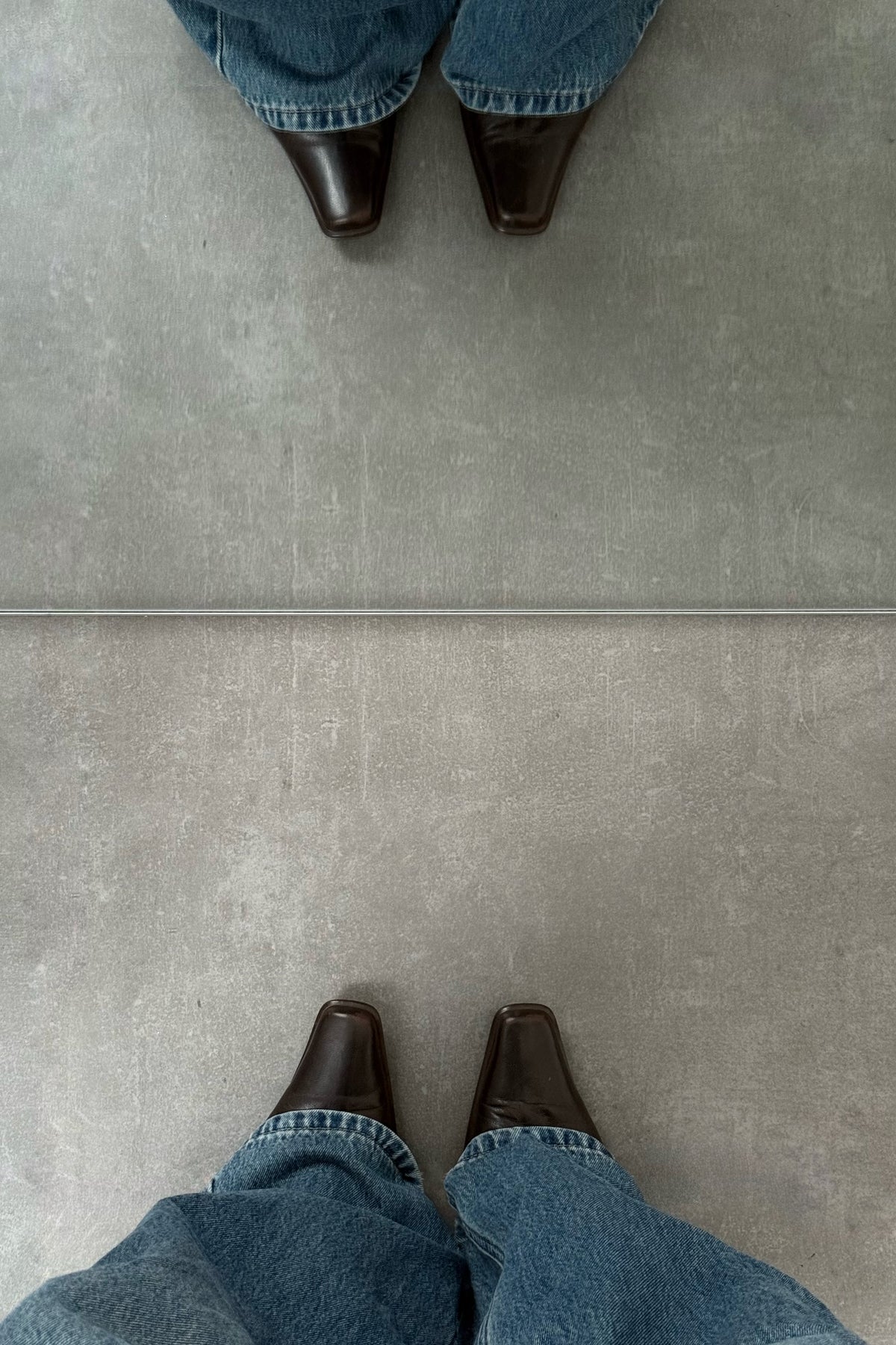 Stivali vintage in vera pelle - N.37
