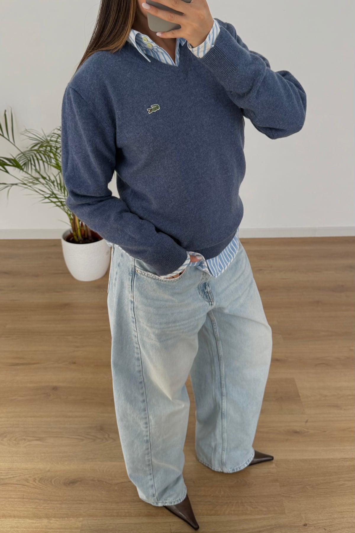 Maglione Lacoste 100% lana - S/M