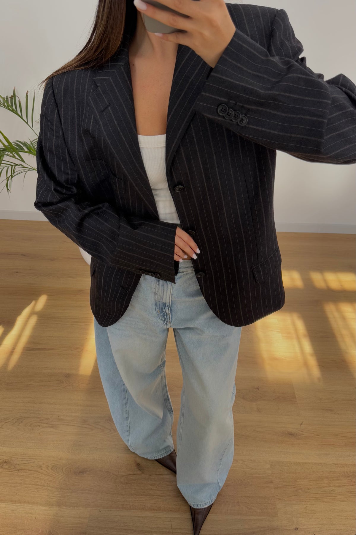 Blazer vintage 98% lana 2% cashmere - S/M