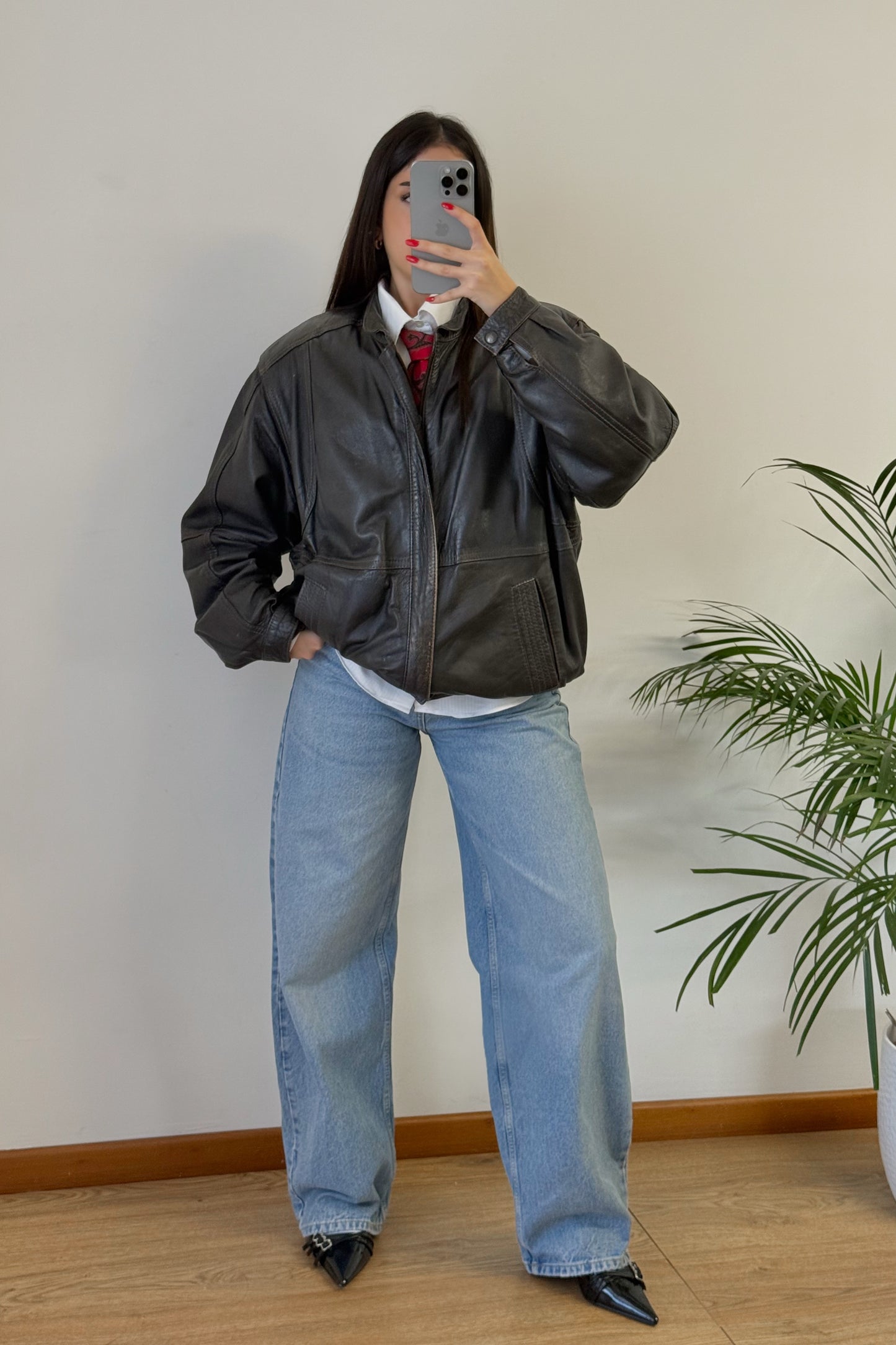 Bomber 100% vera pelle