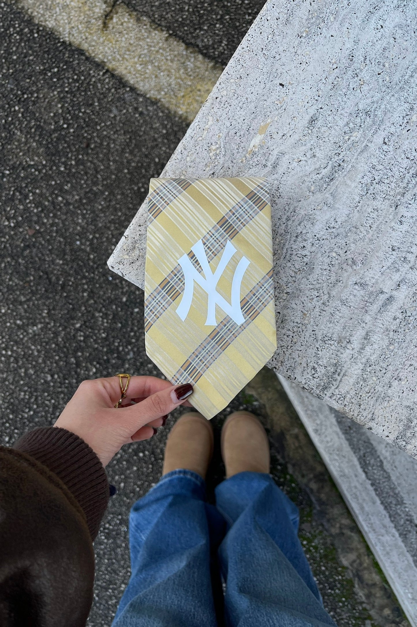 NY Yankees tie