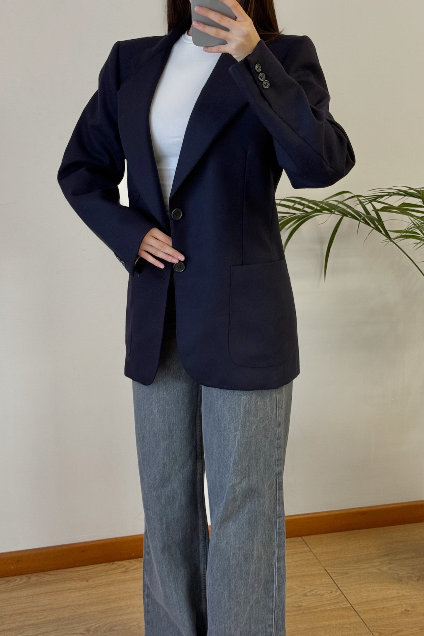 Vintage blazer 100% lana