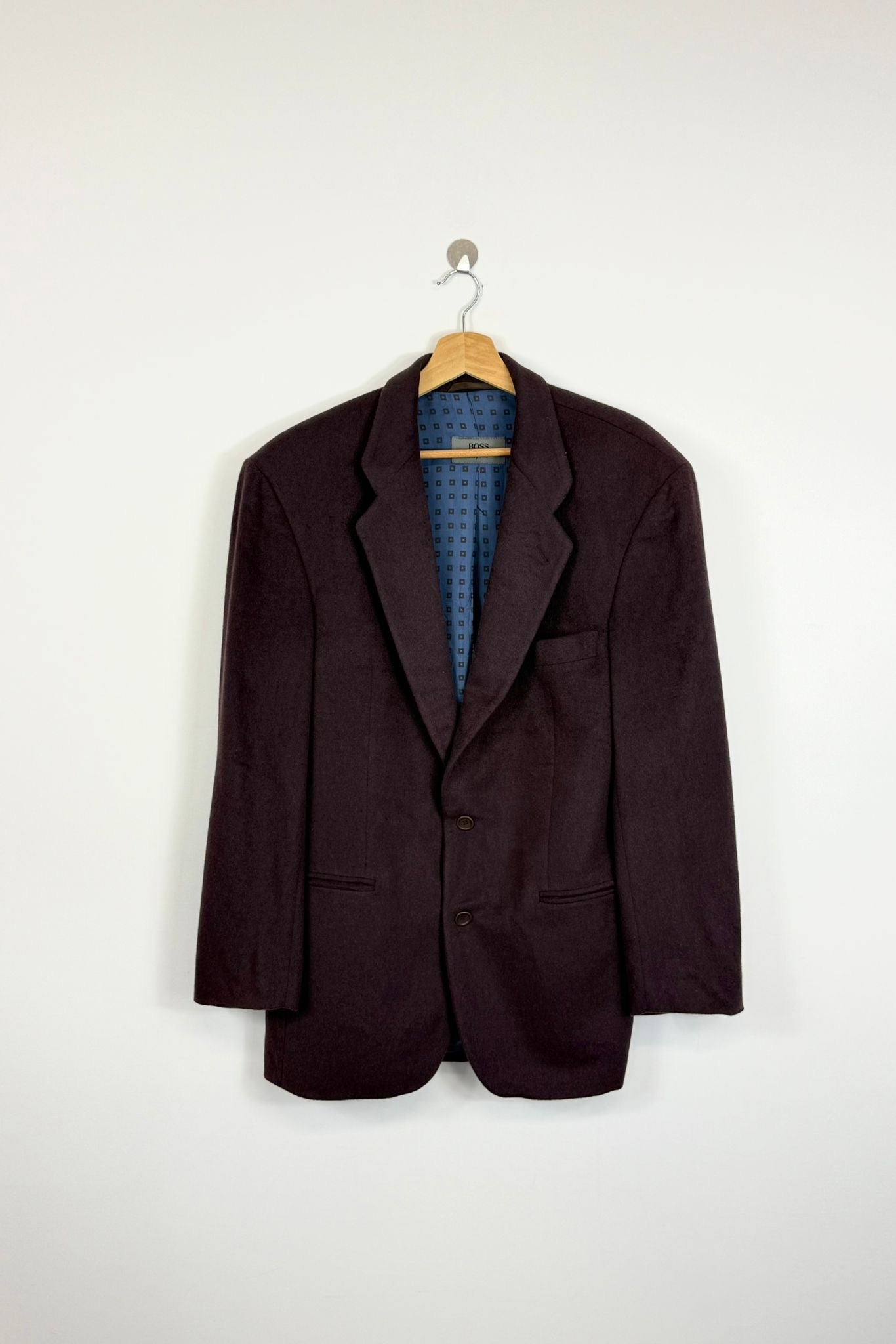 Vintage Hugo Boss blazer 51% lana 49% angora