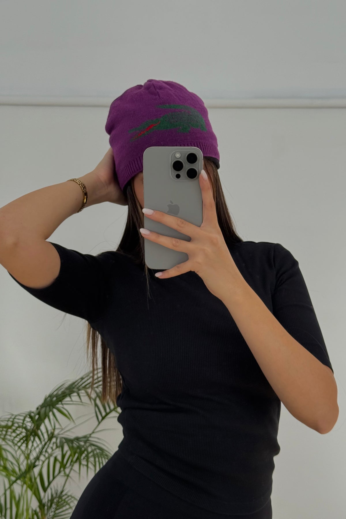 Cappello Lacoste 51% lana