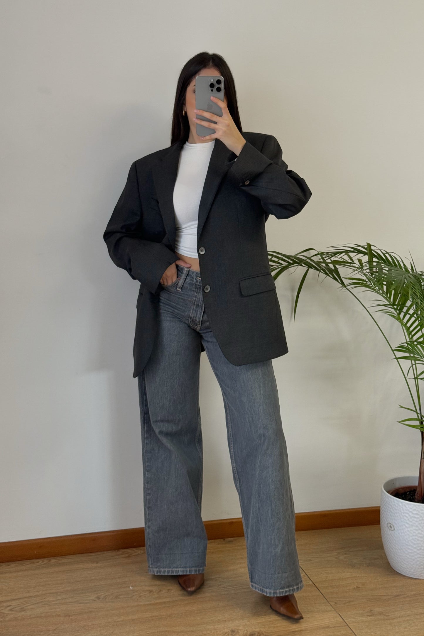 Vintage blazer 100% lana