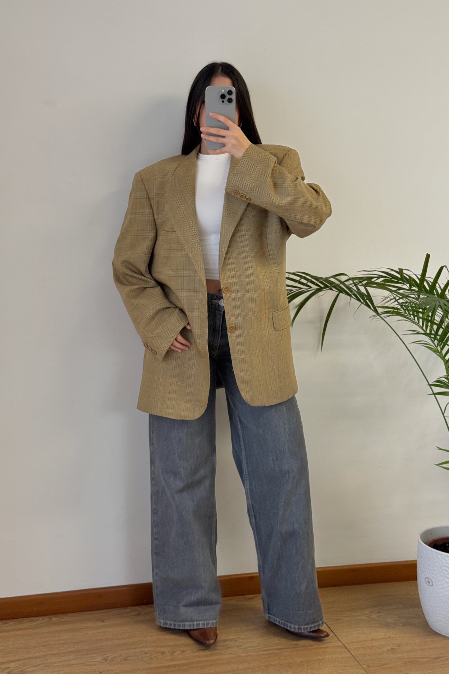 Vintage blazer 100% lana