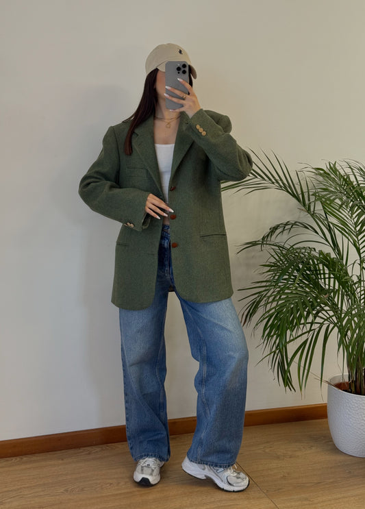 100% wool blazer