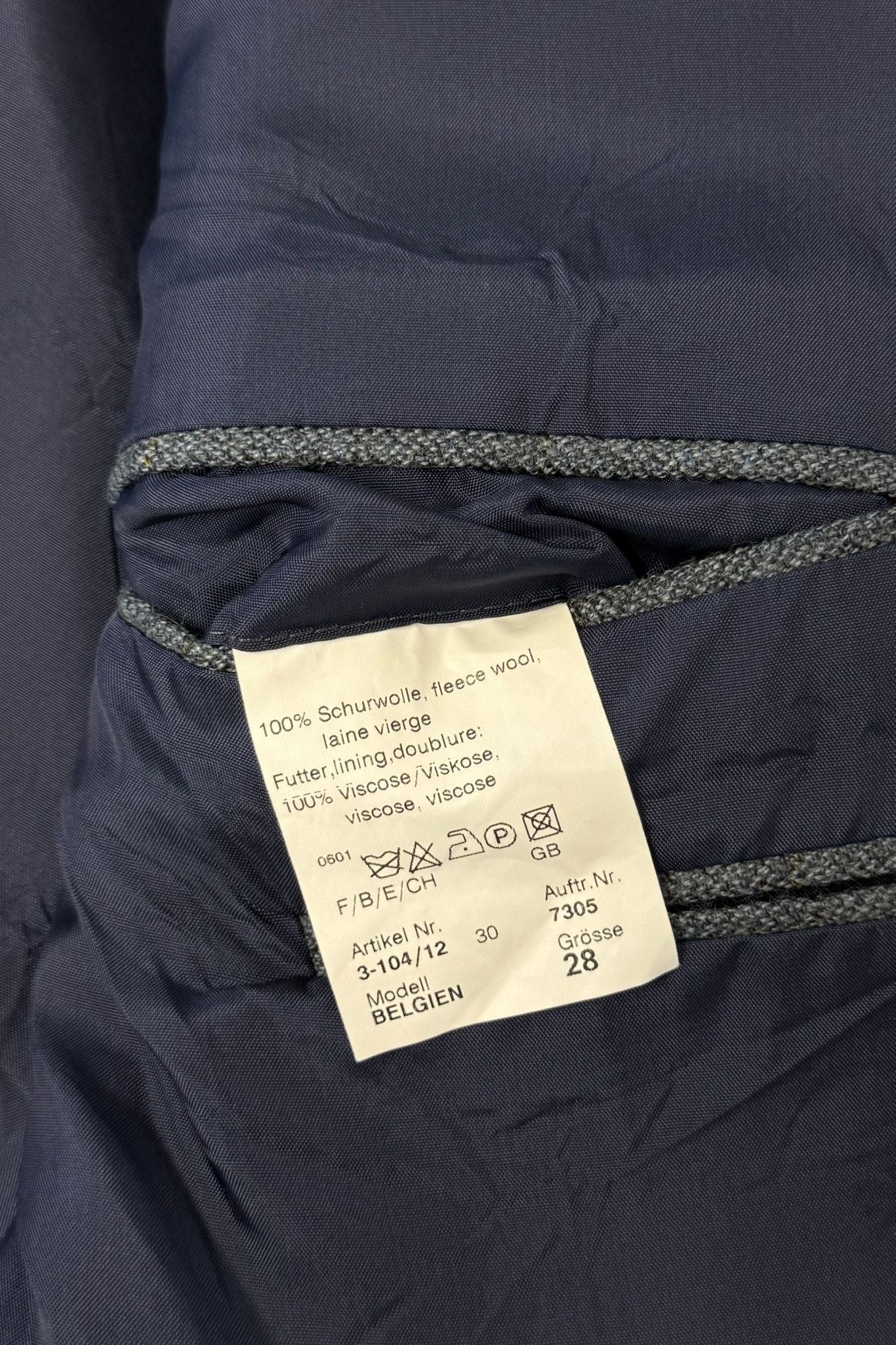 Vintage blazer 100% lana