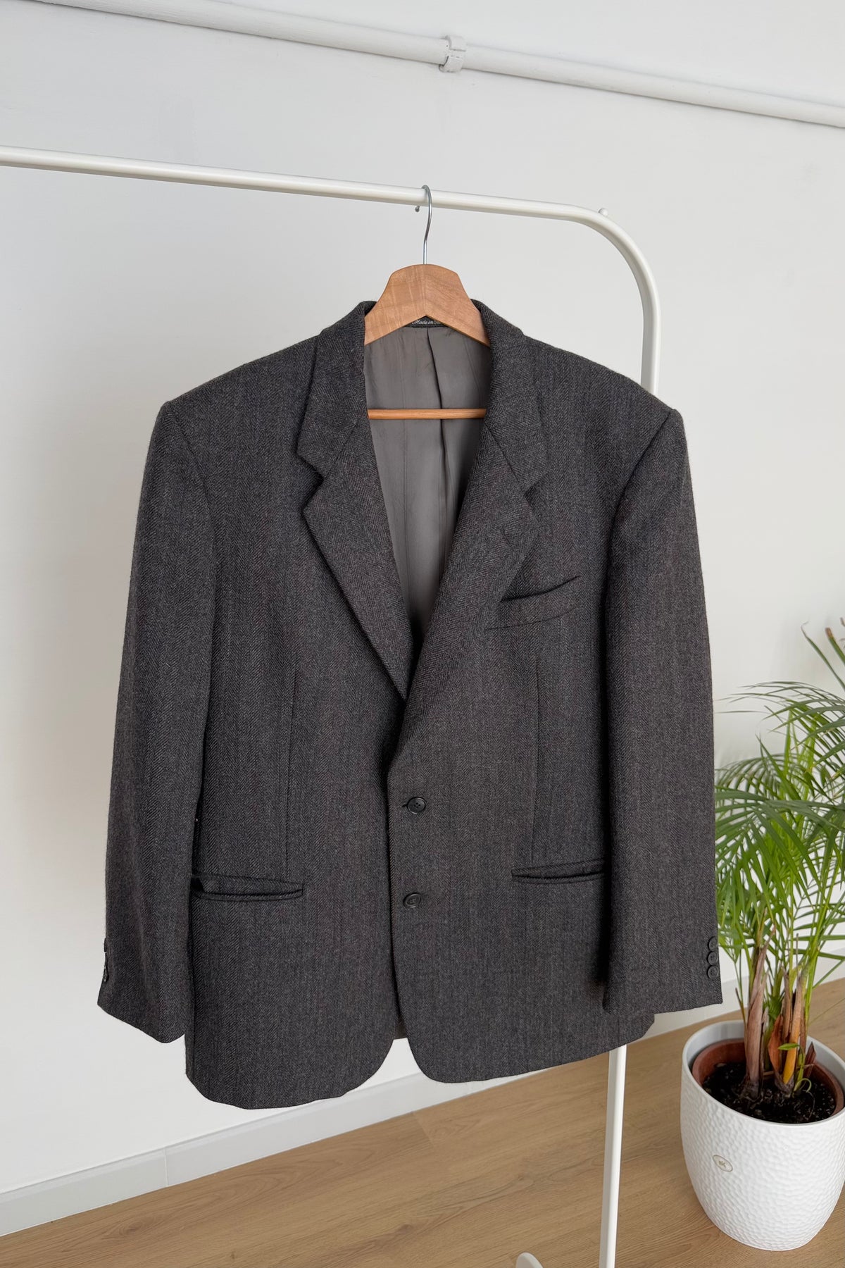 Blazer vintage 92% lana 8% alpaca - M/L