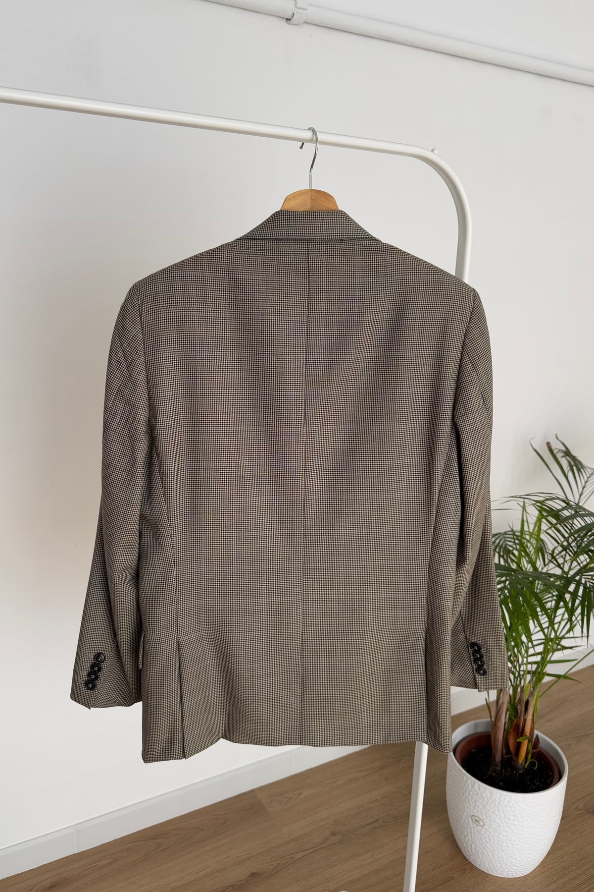 Blazer vintage 100% lana - S