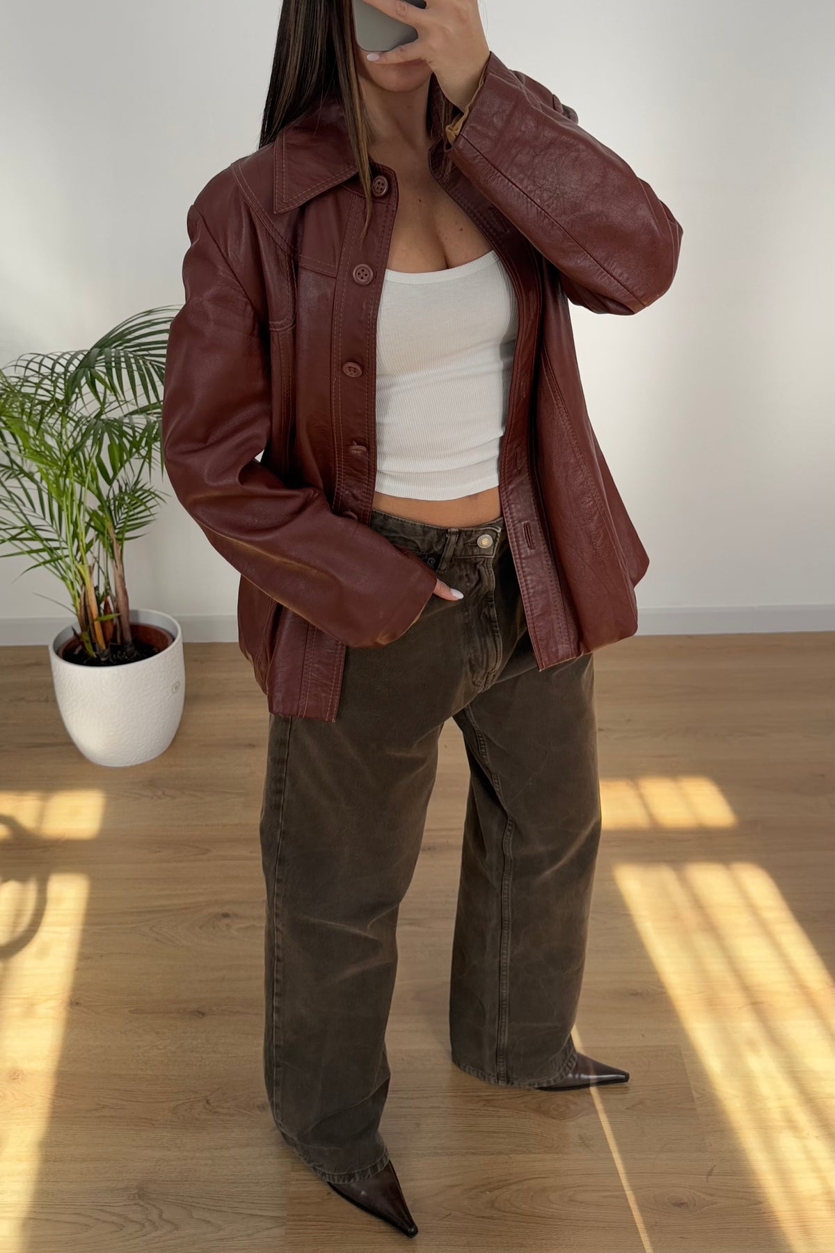 Giacca in 100% vera pelle - S/M