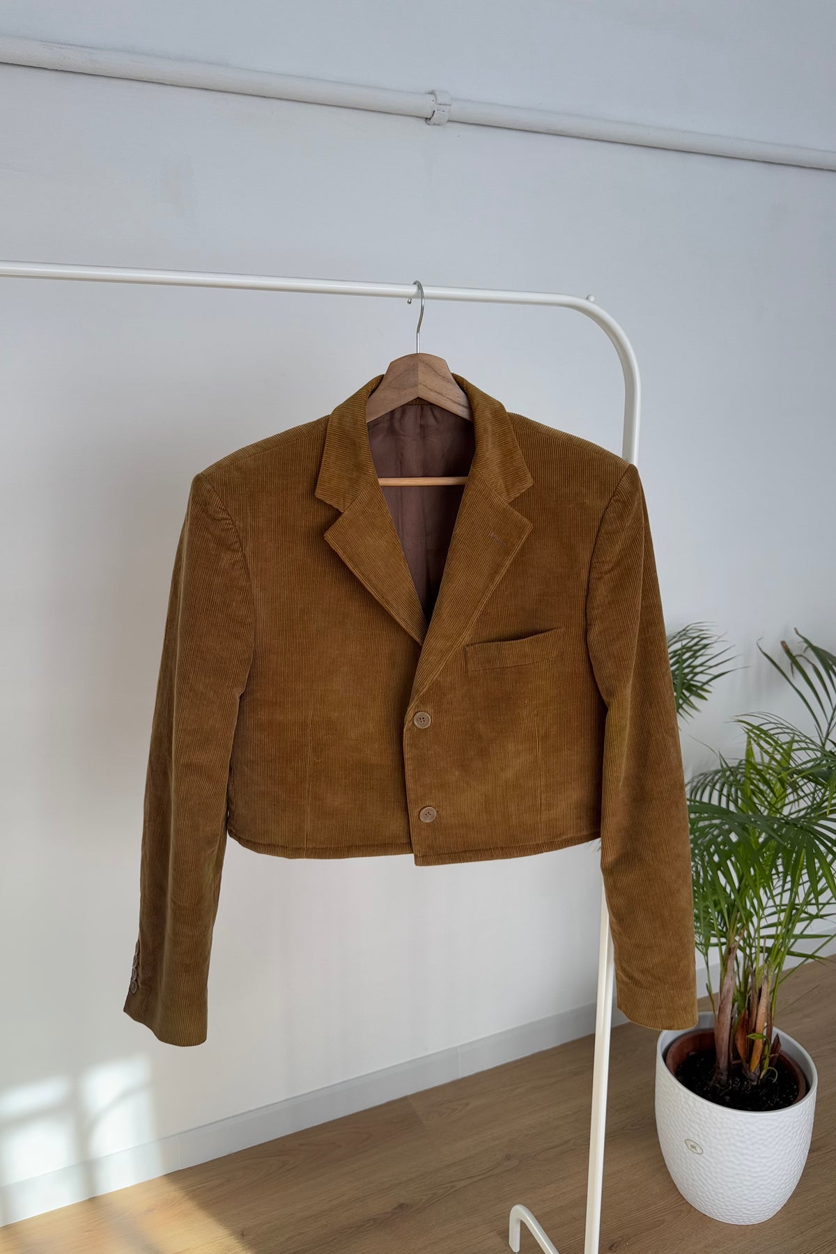 Blazer vintage a costine 100% cotone - S/M