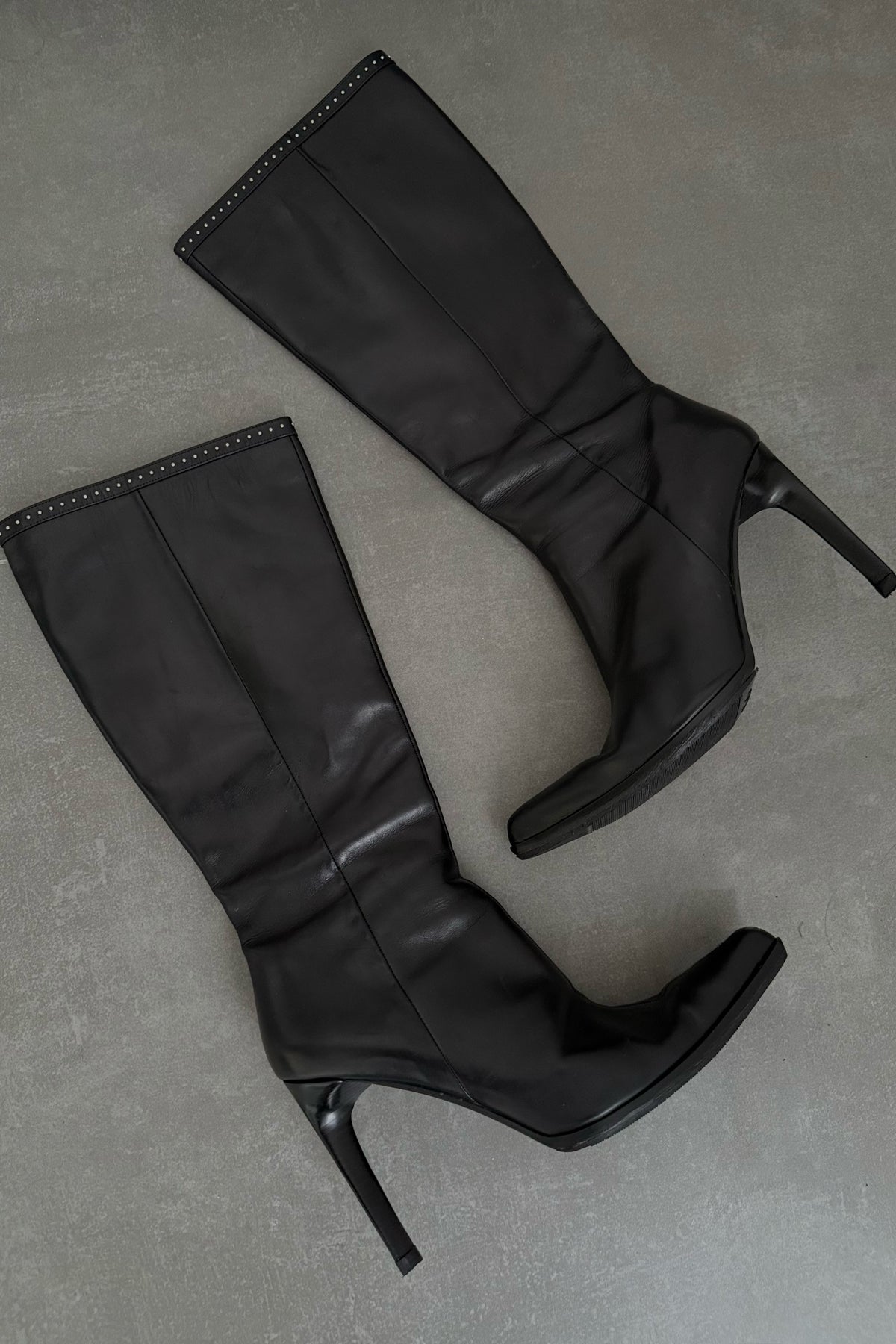 Stivali vintage in vera pelle Mario Valentino - N.40