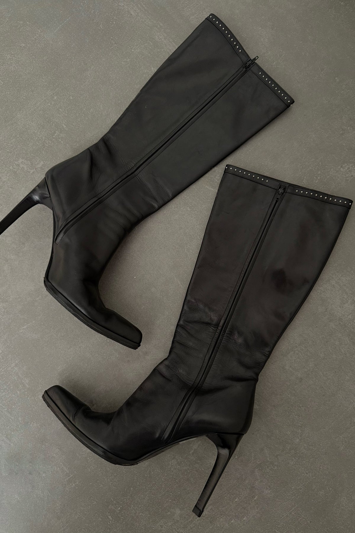 Stivali vintage in vera pelle Mario Valentino - N.40
