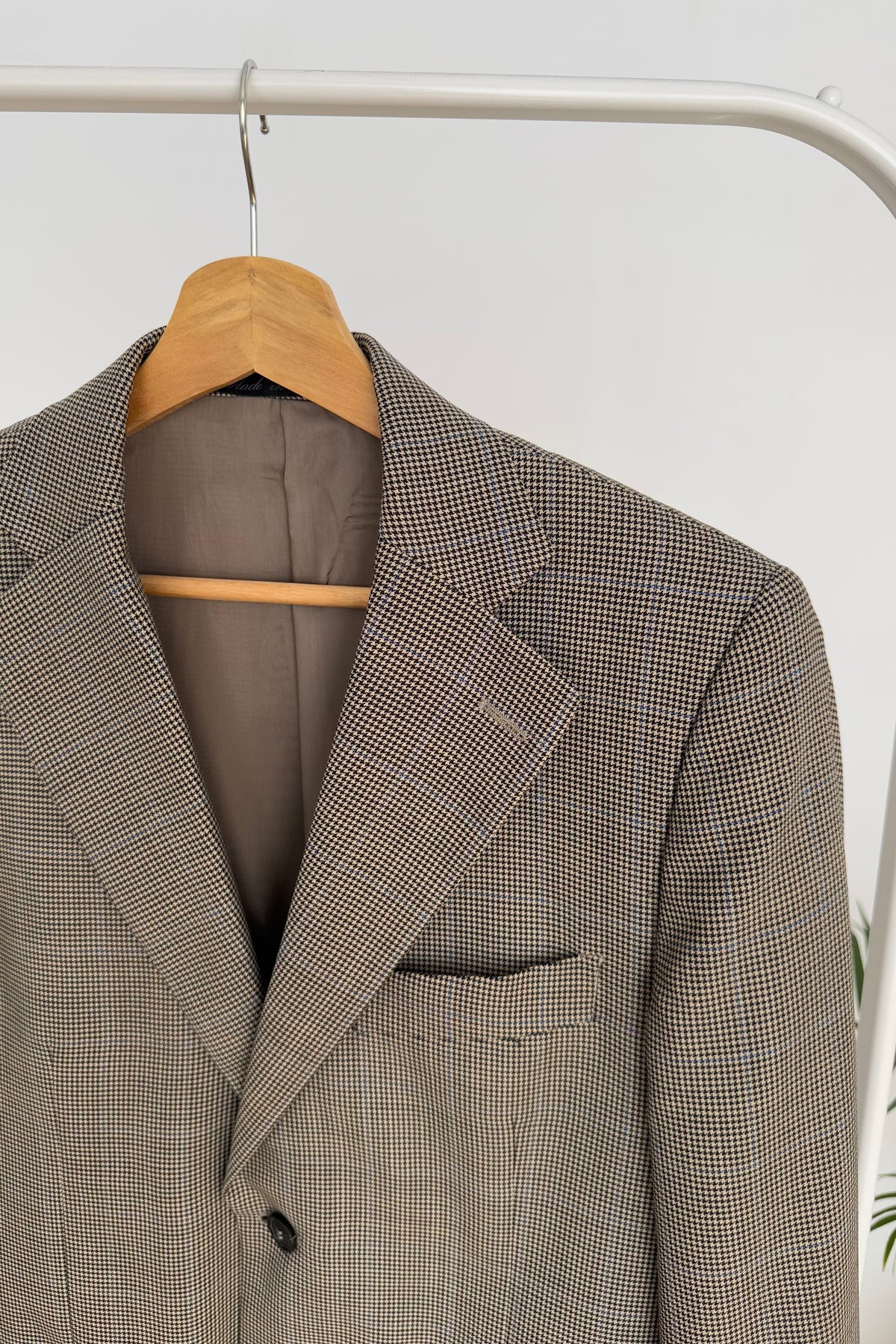 Blazer vintage 100% lana - S