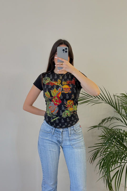 Christian Audigier Y2K T-shirt