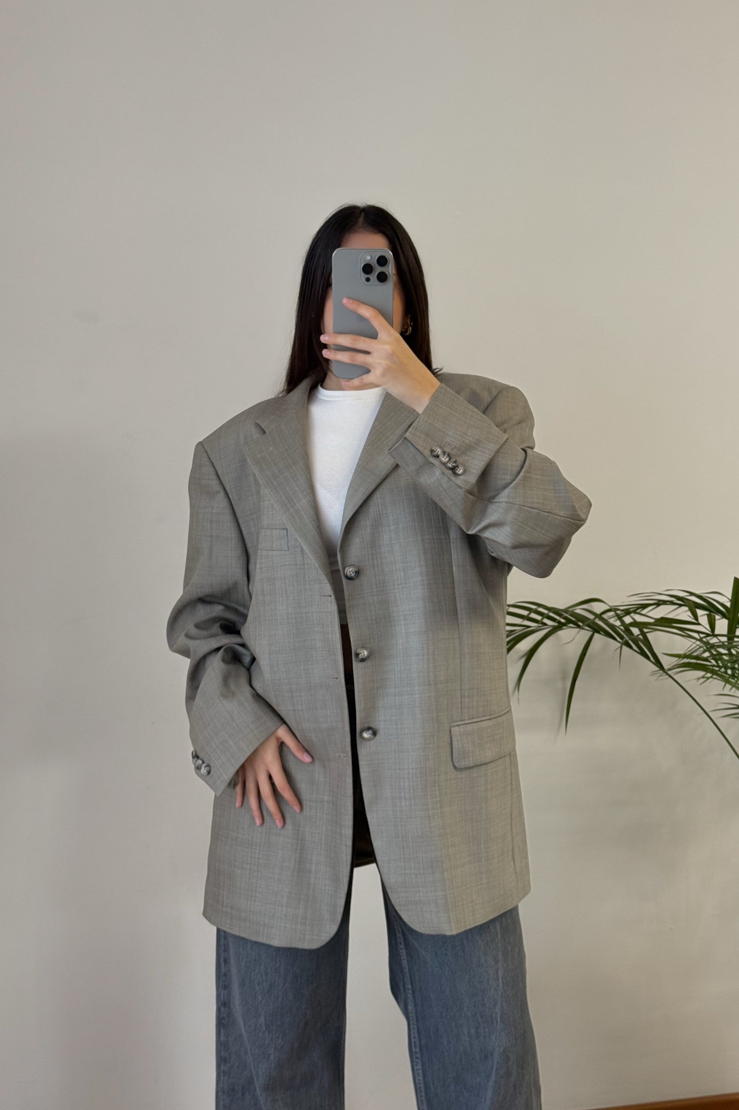 Vintage blazer 100% lana