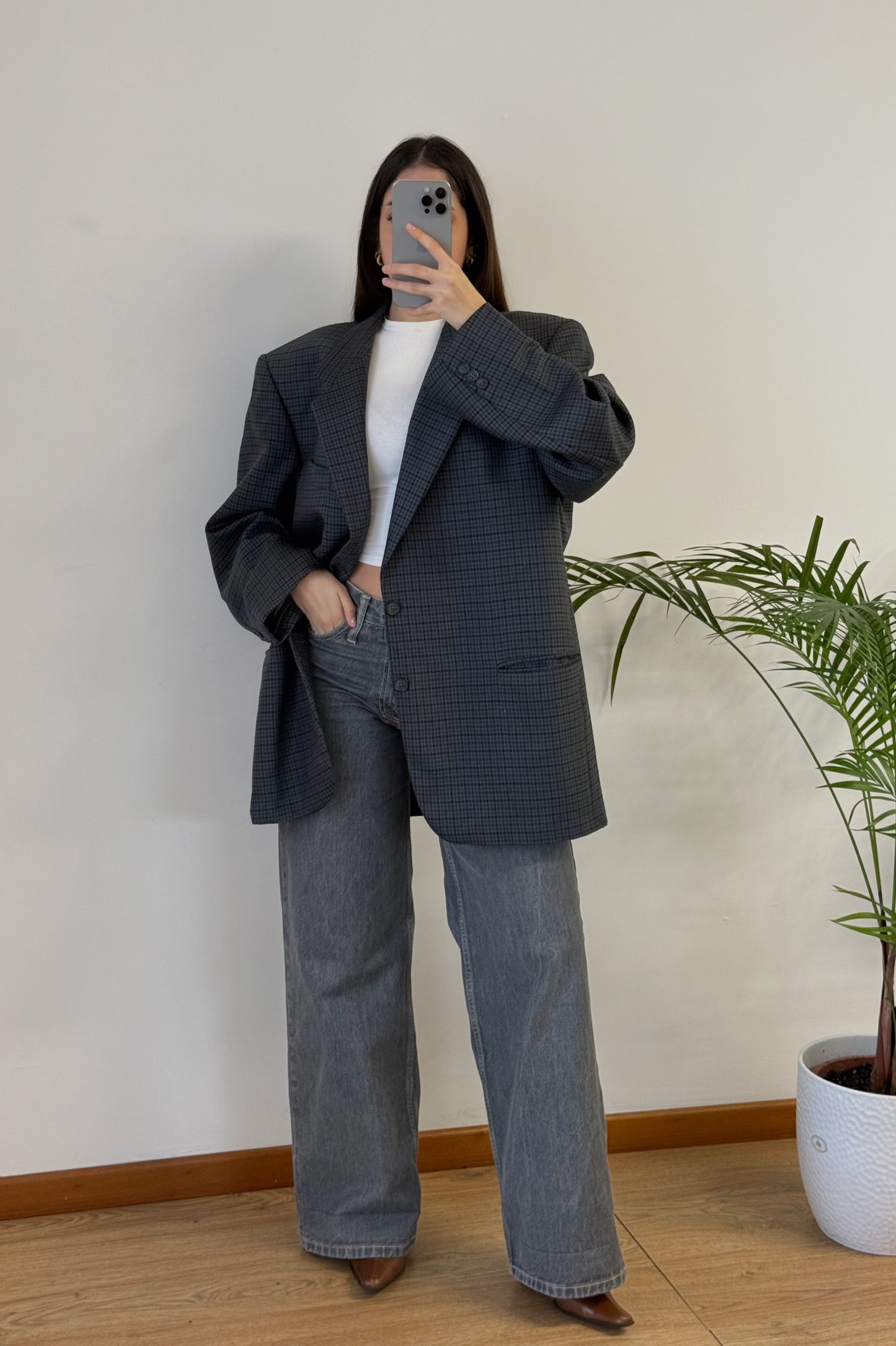 Vintage blazer 100% lana