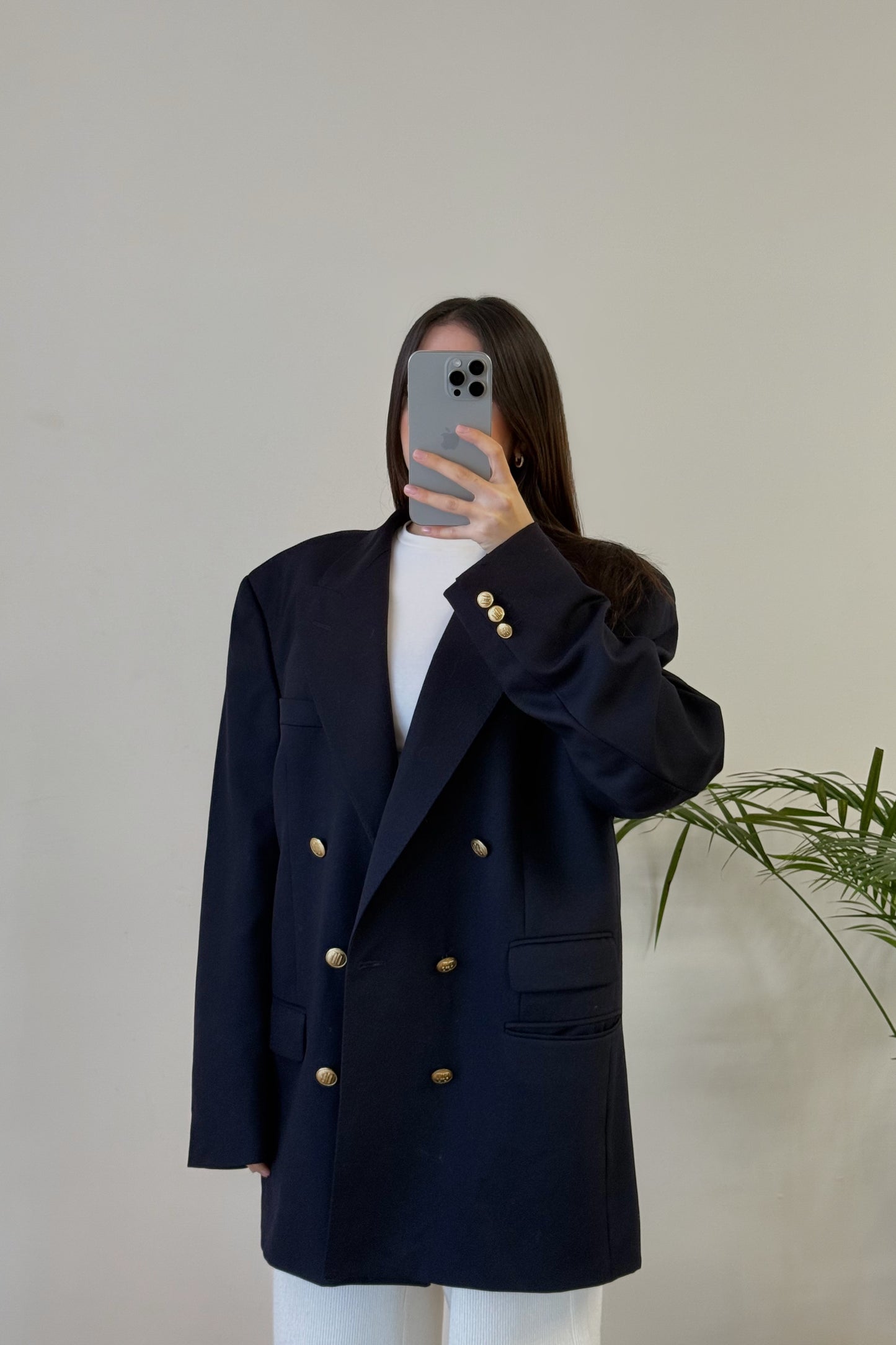 Vintage blazer 100% lana