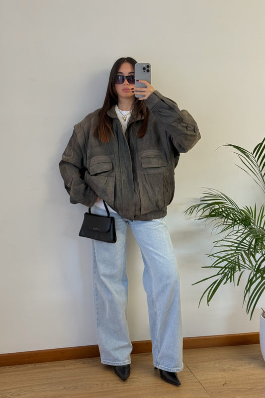 100% genuine leather jacket