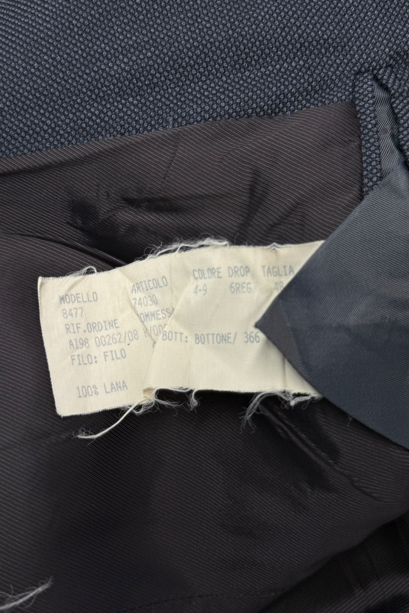 Vintage blazer 100% lana