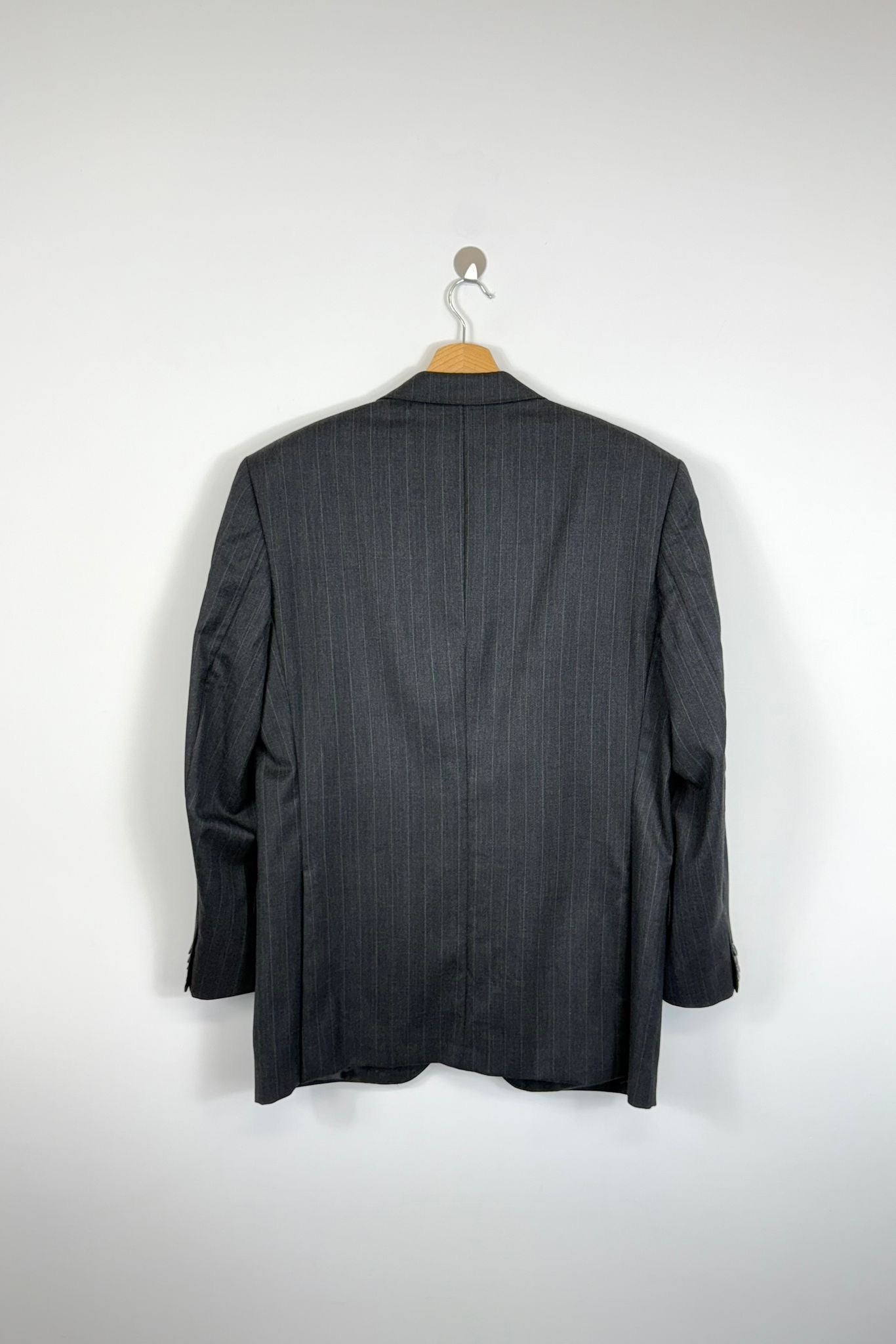 Vintage blazer gessato 100% lana