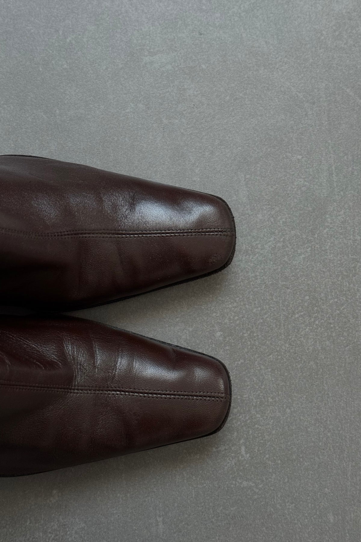 Stivali vintage 100% vera pelle - N.38