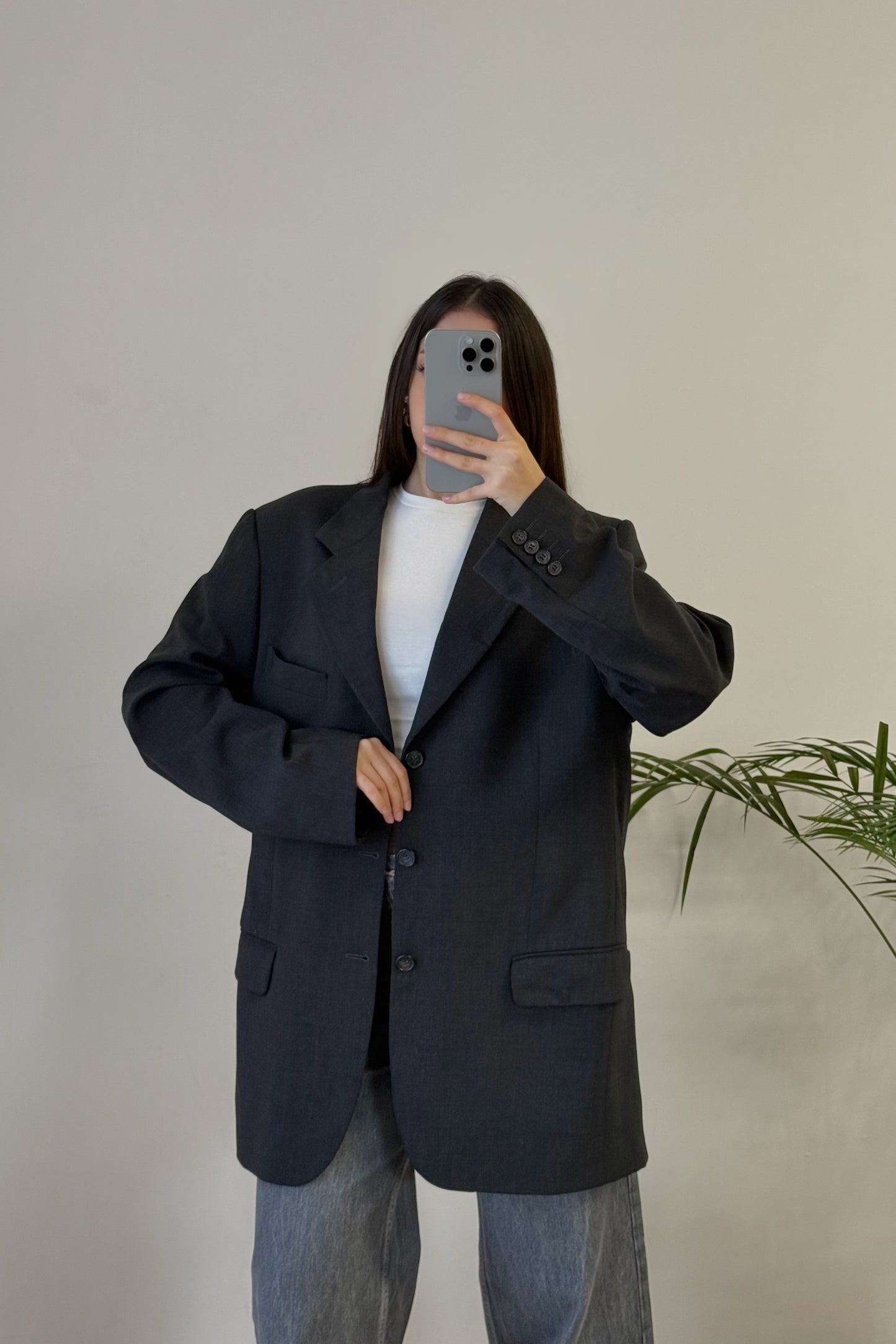 Vintage blazer 100% lana