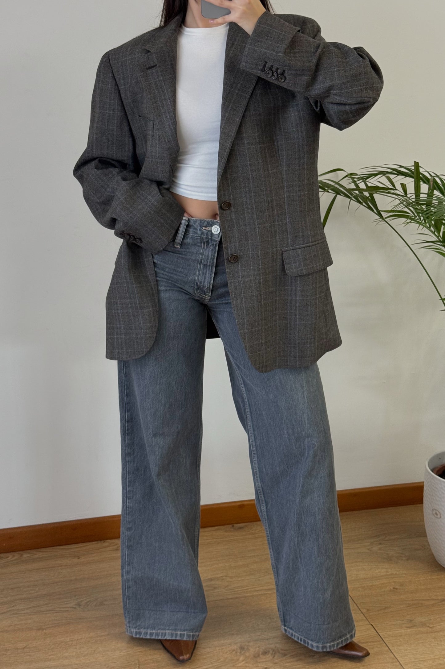 Vintage blazer 90% lana 10% cashmere