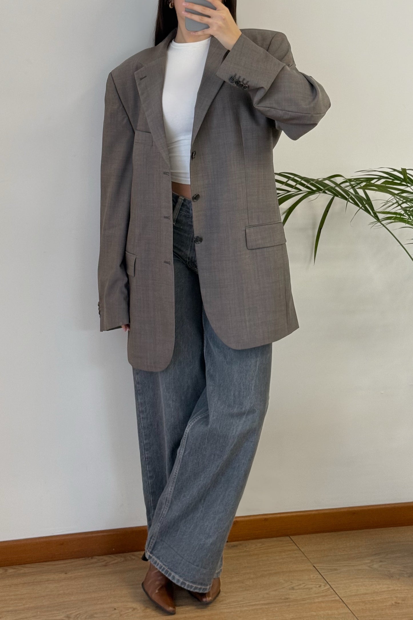 Vintage Tommy Hilfiger blazer 100% lana