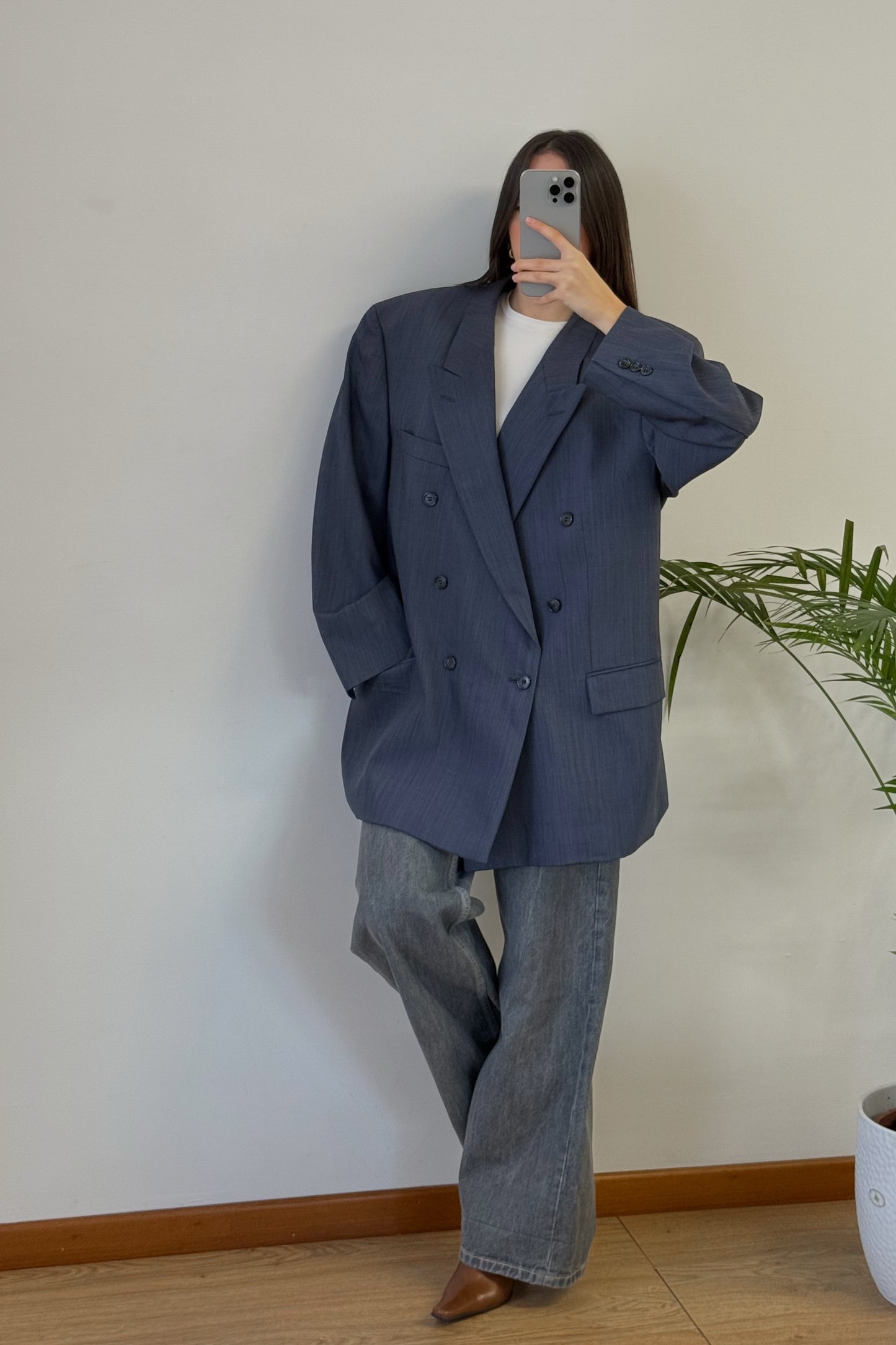 Vintage blazer 100% lana