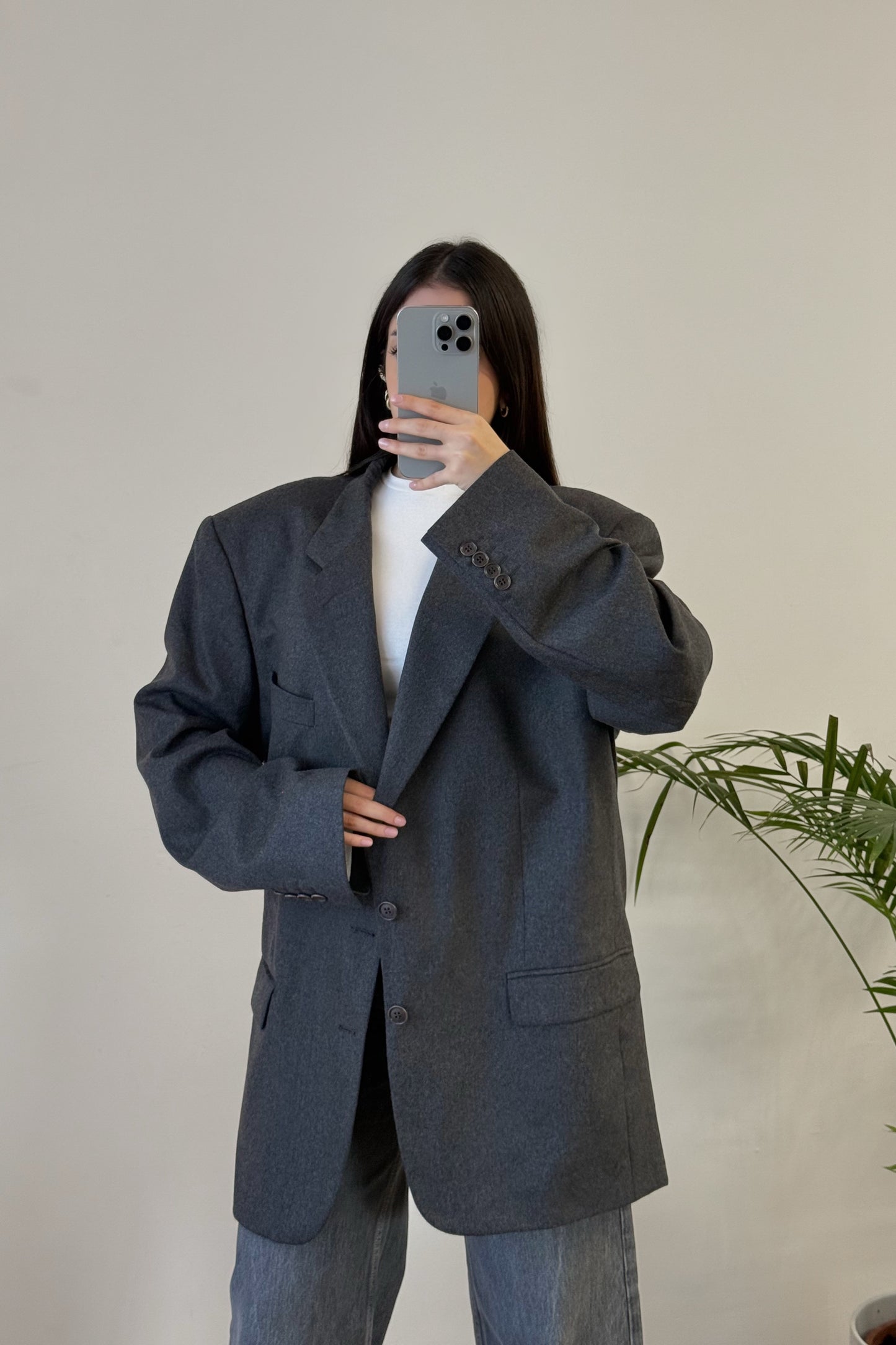 Vintage blazer 100% lana