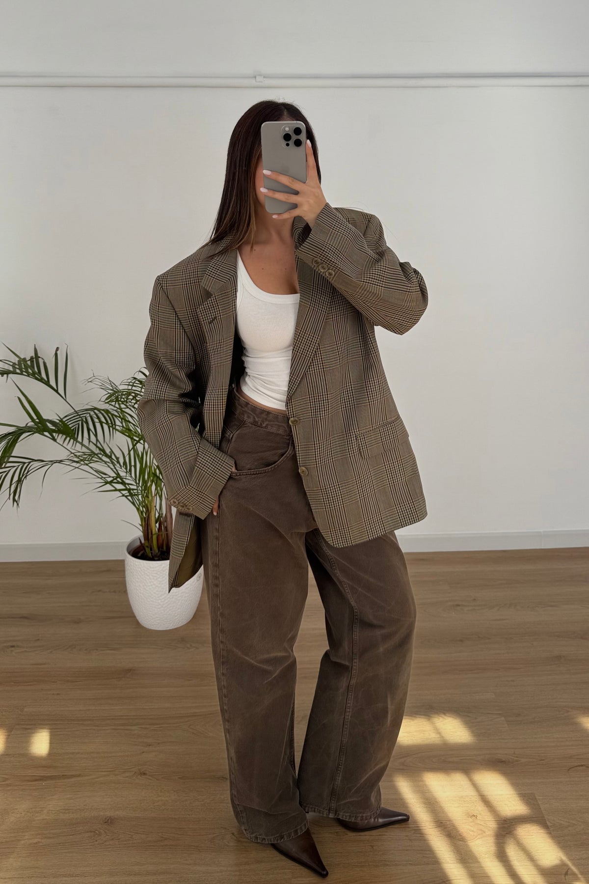 Blazer vintage 100% lana - M/L