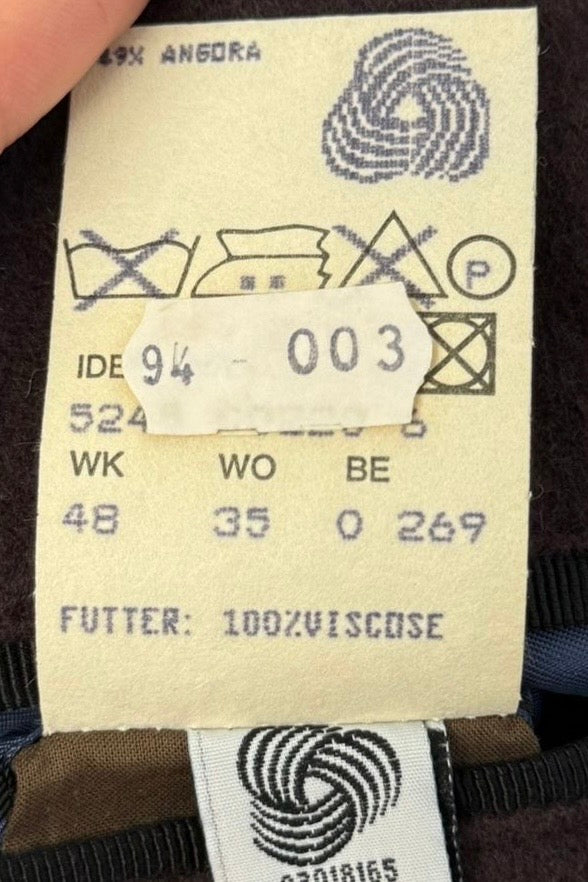 Vintage Hugo Boss blazer 51% lana 49% angora