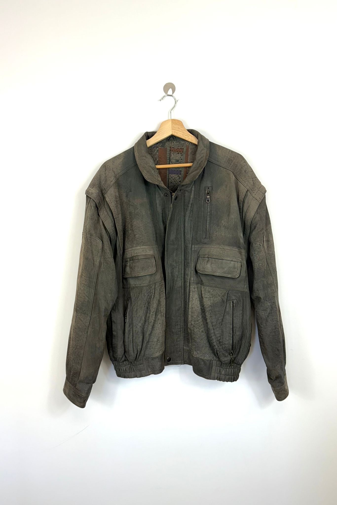 100% genuine leather jacket