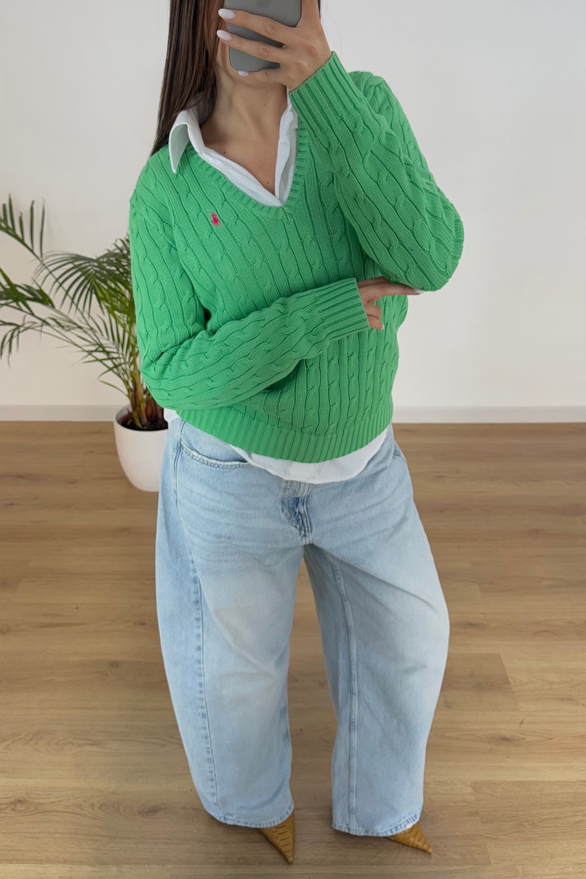 Maglione Ralph Lauren 100% cotone - L