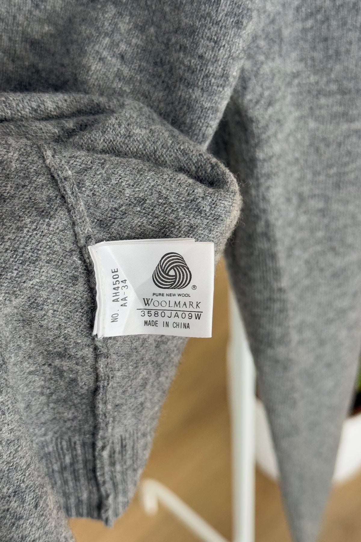 Cardigan Lacoste 100% lana - S