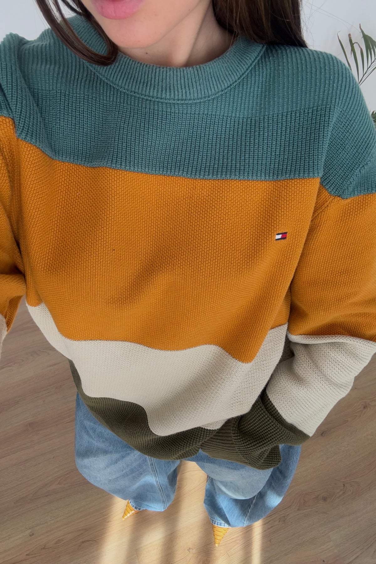 Maglione Tommy Hilfiger 100% cotone - XL