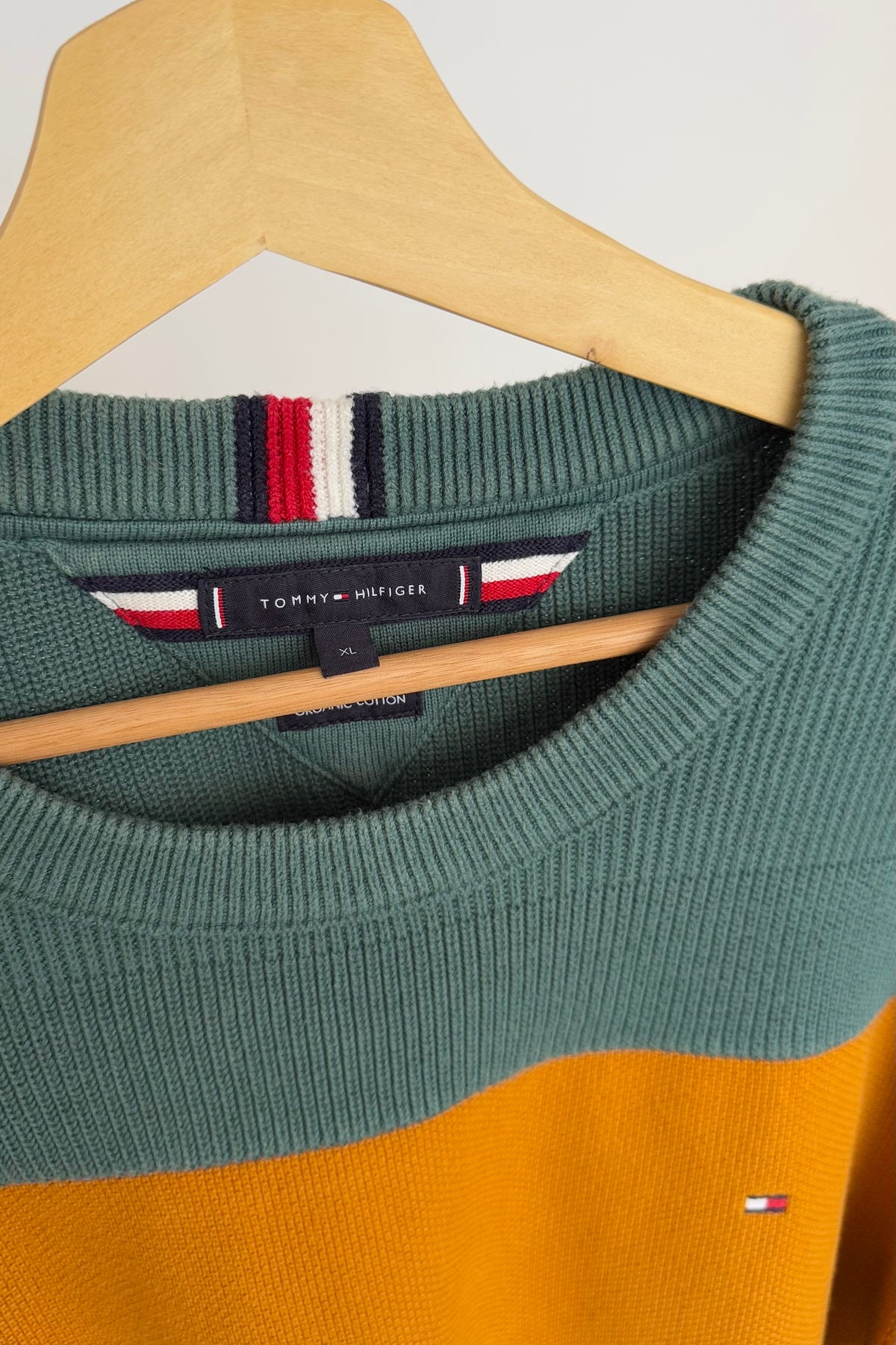 Maglione Tommy Hilfiger 100% cotone - XL