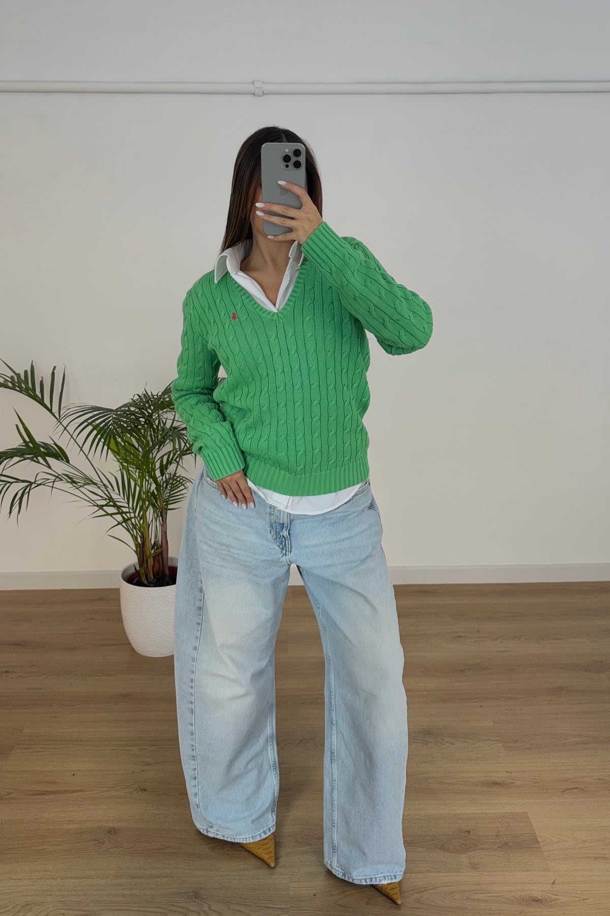 Maglione Ralph Lauren 100% cotone - L