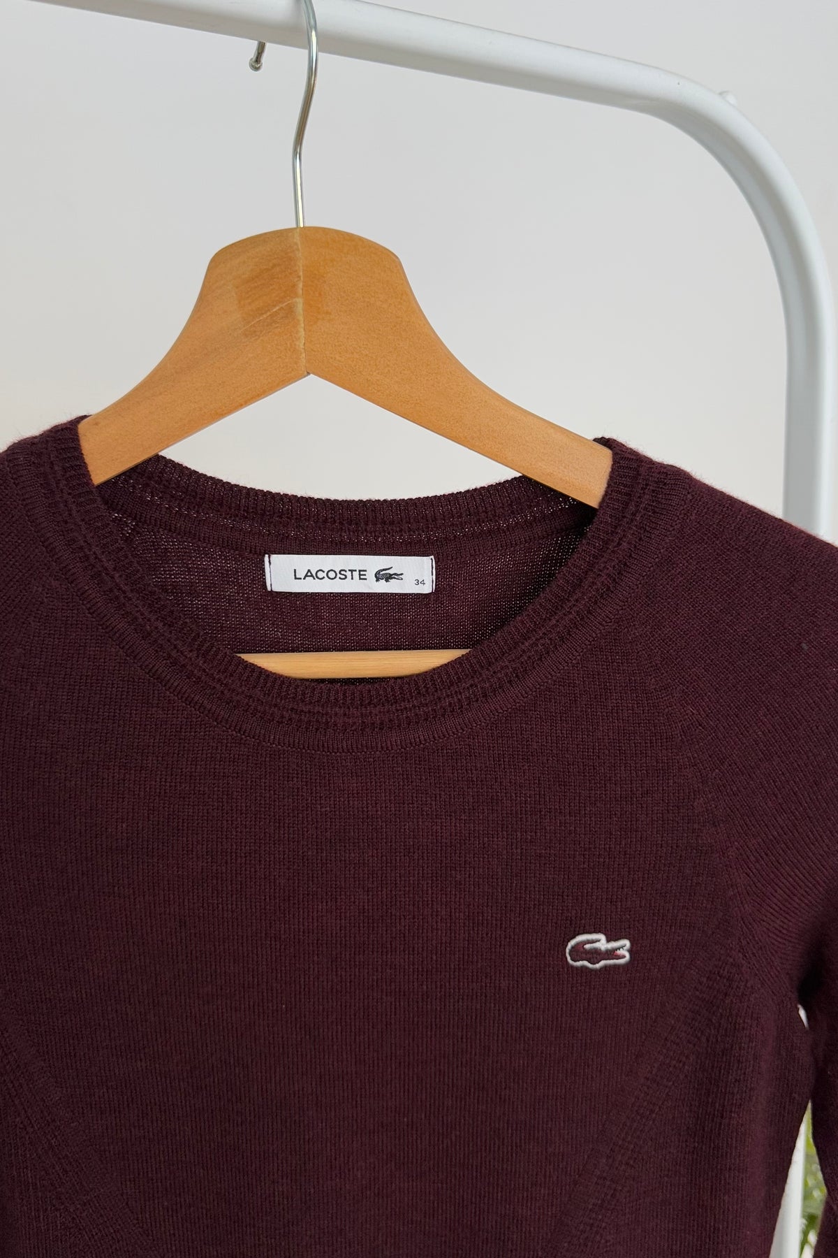 Vestito Lacoste 100% lana - S